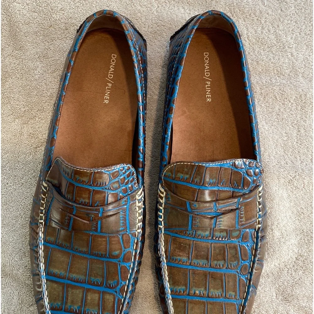 Mens Donald Pliner, loafers,size 14